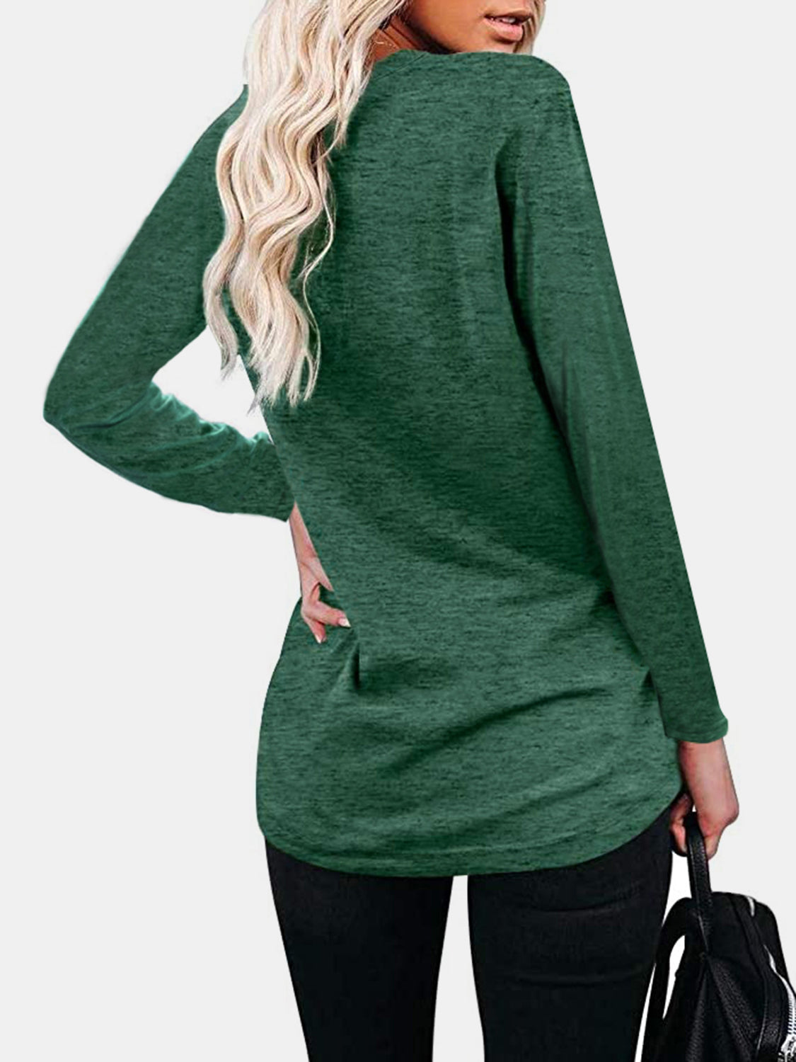 Round Neck Long Sleeve T-Shirt